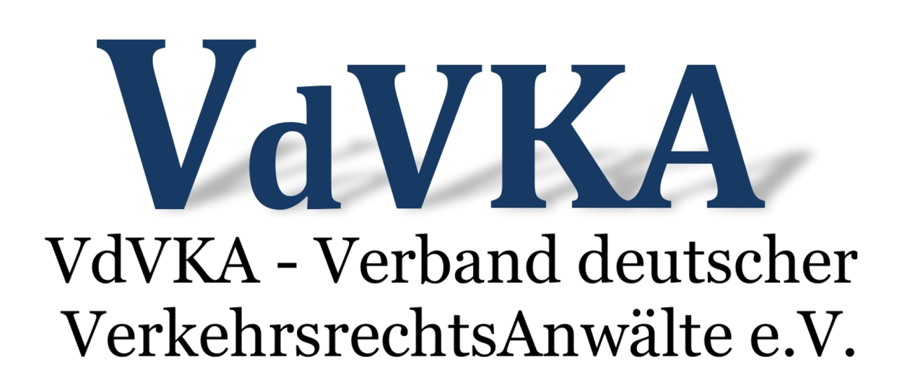 Verband deutscher Verkehrsrechtsanwälte Logo.